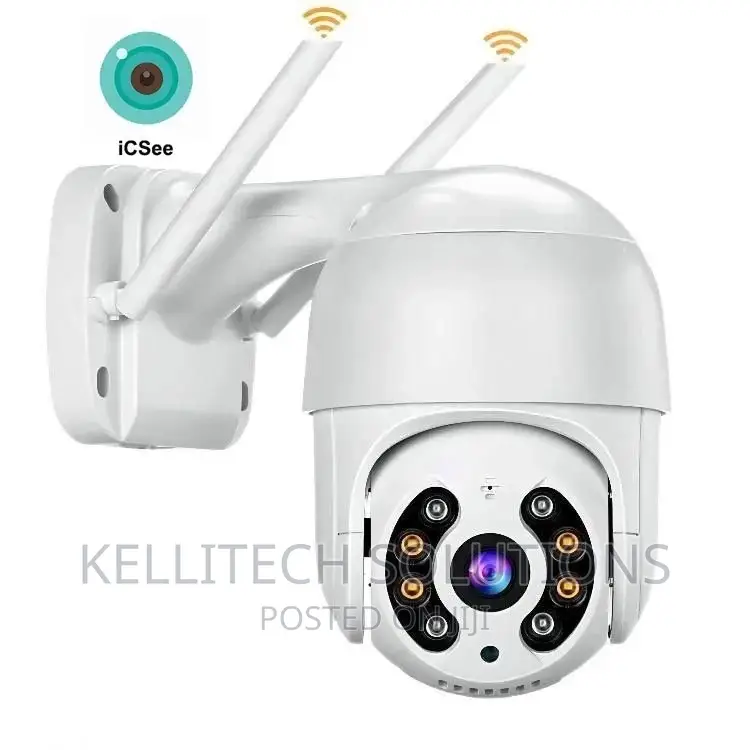 Smart Wifi CCTV Camera (Supports Remote Monitoring on Phone)