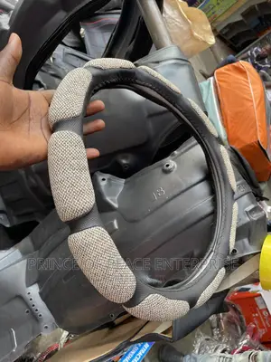 Material Steering Wheel Cover Ash