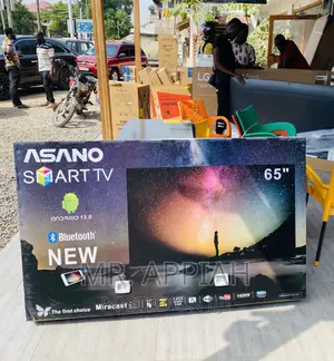 Energy Efficient Asano 65 Inch Uhd Smart Bluetooth Tv.