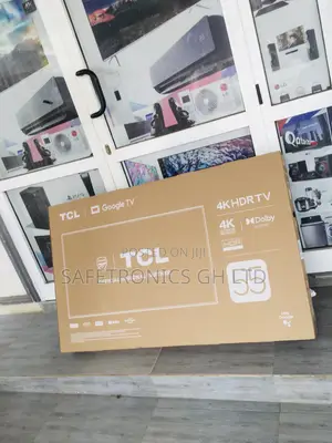 Electric HDR TCL Smart Black Led Glossy 55 Inches P635 Tv
