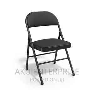Foldable Chair, Staples Luxura Back Faux Leather