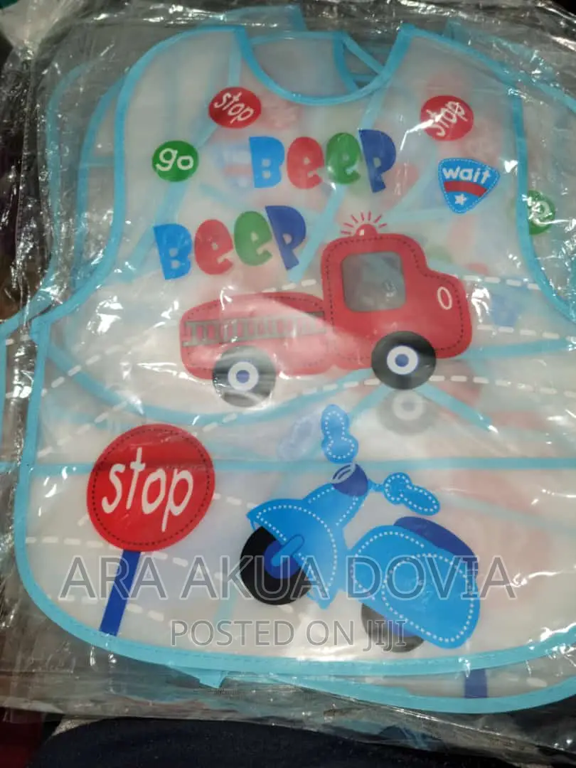 Rubber Bib or Apron for Toddlers