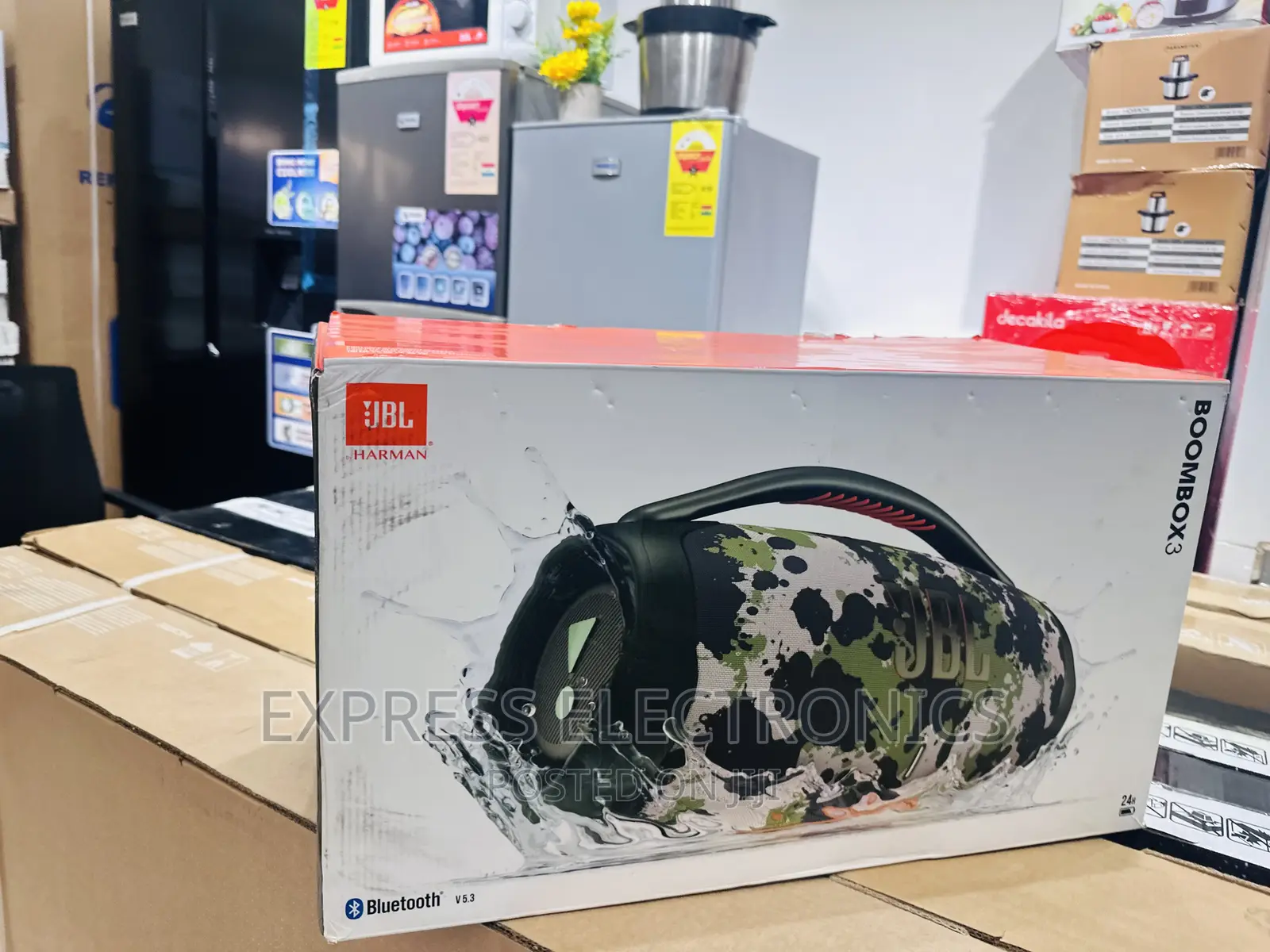 All Battery  Powered Bluetooth Speaker JBL Boombox 3