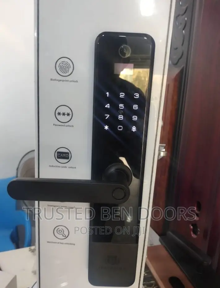 Paladin Video Camera Biometric Smart Lock for All Doors