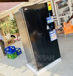 Original Nasco Nassb2-64s Side by Side Electric Fridge.