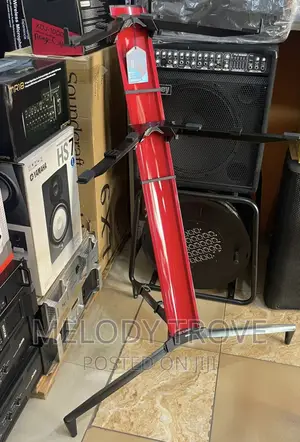 Stay Music Tower 1300/02 Double Keyboard Stand -Red