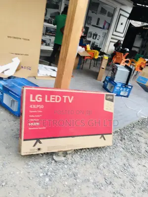 LP50 Electric Black Glossy LED UHD 43 Inches LG Smart Tv