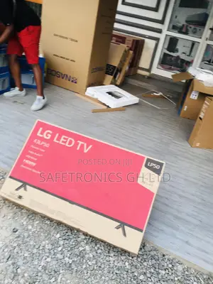 Smart Black Electric 43 Inches Glossy LED LG UHD LP50 Tv