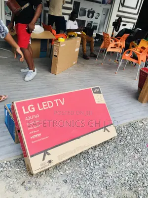 Glossy Smart Black LED 43 Inches Electric LP50 UHD LG Tv