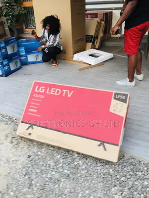 LG LP50 UHD LED Electric Black Smart 43 Inches Glossy Tv