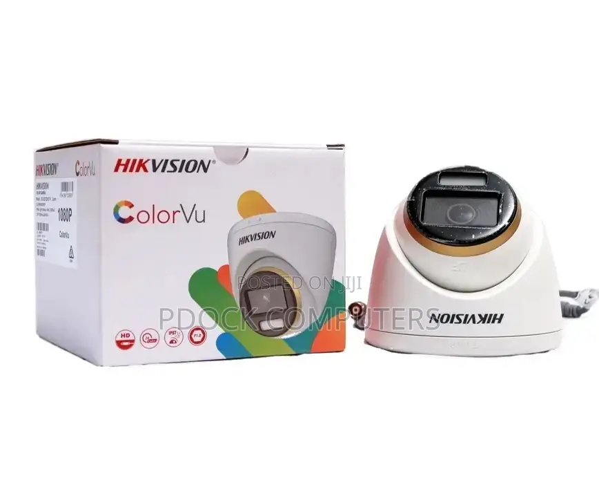 Hikvision 2mp Colorvu Dome Ip Camera With Audio