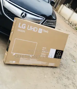 LG UHD Black 55 Inches Smart Electric Glossy LED UQ70 Tv