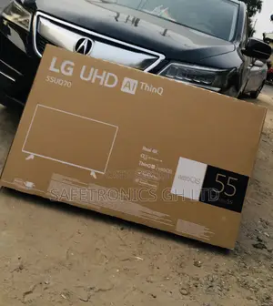 Electric 55 Inches Glossy LED UHD UQ70 LG Smart Black Tv