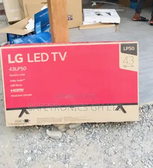 LP50 43 Inches Glossy UHD LED LG Smart Electric Black Tv
