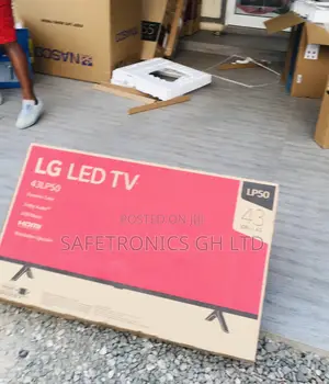 Glossy LED LG LP50 UHD 43 Inches Electric Smart Black Tv