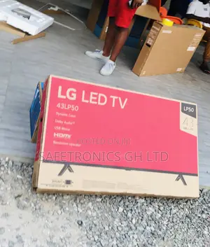 43 Inches Glossy LED Smart LG LP50 Black UHD Electric Tv