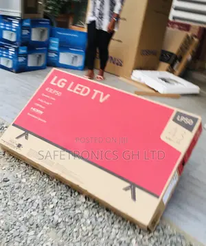 Glossy Black Electric 43 Inches LP50 LED Smart UHD LG Tv