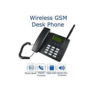 Fixed Wireless Desk Phone SIM Card Home Office Desktop Phone
