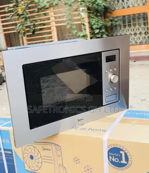AM717B57 Electric 17 Liters Gray Midea in-Built Mircowave
