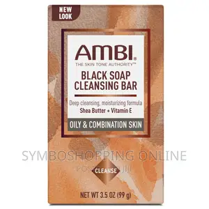 Ambi - African Black Soap Face Body Bar 150g