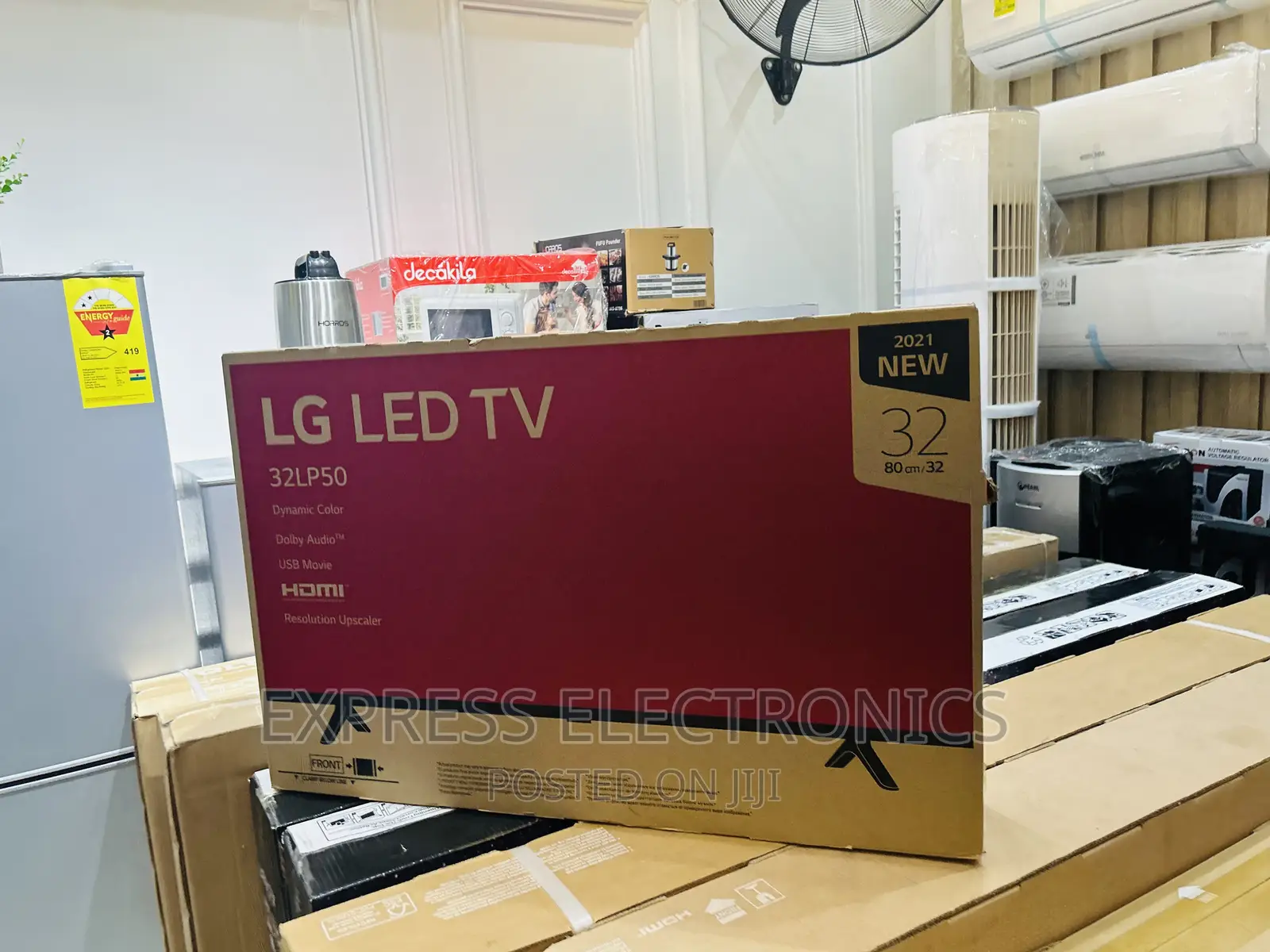 Clear View FHD Satellite LG 32”LP5000 Tv 