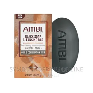 AMBI - African Black Soap Face Body Bar 150g 3pack