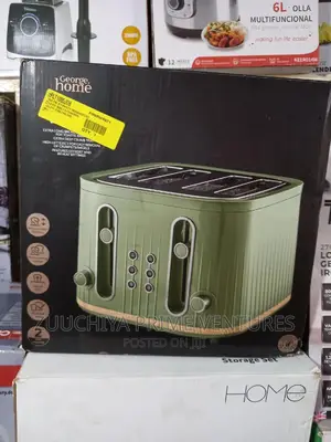 4 Slice George Home Green Toaster From Uk 