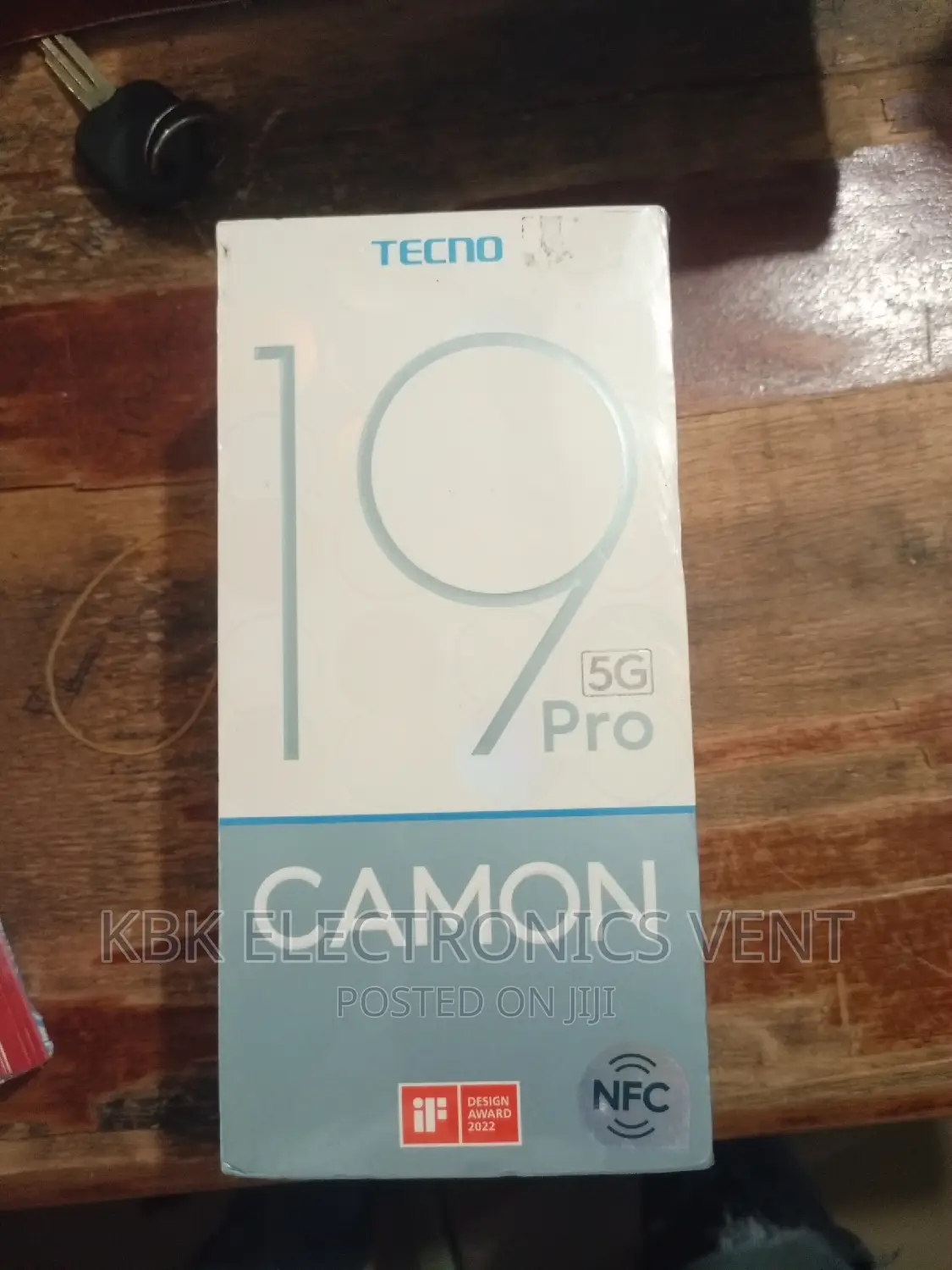 New Tecno Camon 19 Pro 5G 256 GB Black