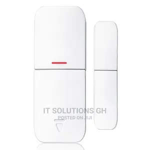 433mhz Wireless Door Window Magnetic Sensor Detector(White)