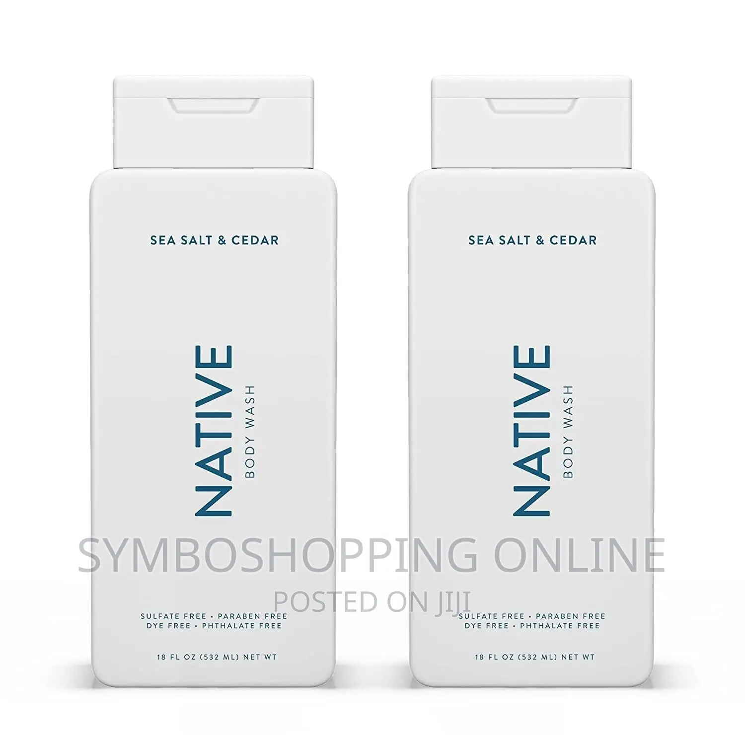Native Sea Salt Cedar Body Wash 532ml Sea Salt Cedar