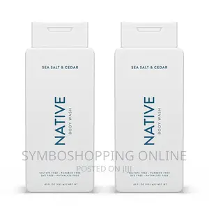 Native Sea Salt Cedar Body Wash 532ml Sea Salt Cedar