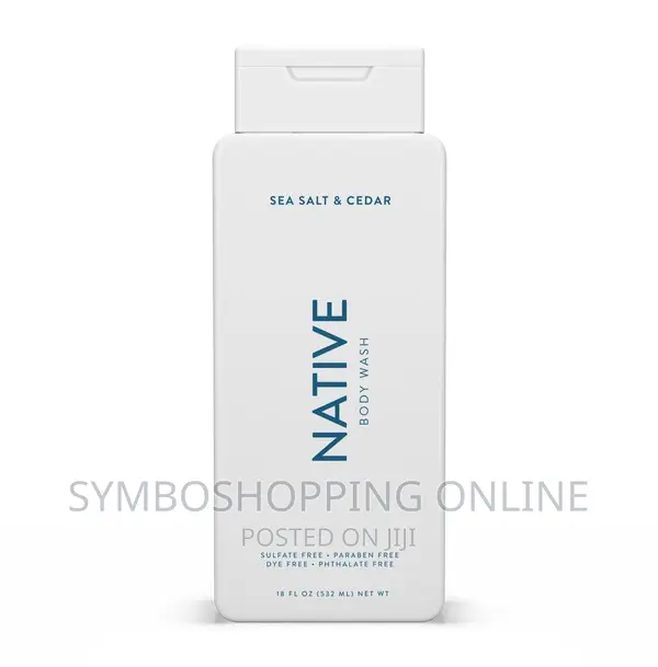 Native Sea Salt Cedar Body Wash 532ml Sea Salt Cedar