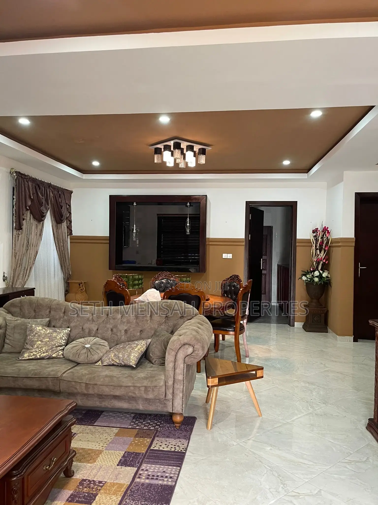Furnished 4bdrm House in Skm, Dome for rent