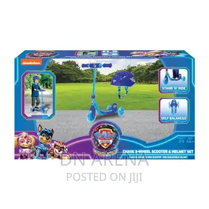 PAW Patrol The Mighty Movie Chase 3 Wheel Scooter Helmet