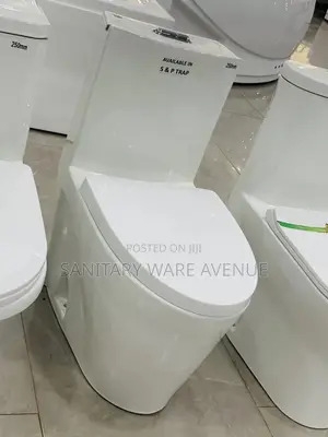 Combined Water Closet - One Piece Toilet Seat - Water Closet