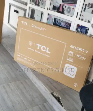 55 Inches P635 Glossy Electric Smart Black HDR TCL Tv