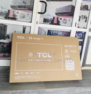 Electric HDR Black Smart Glossy LED P635 TCL 55 Inche Tv