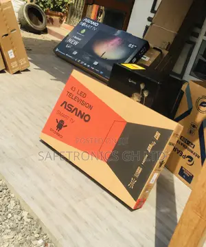 43 Inches Glossy Smart Black Asano Electric UHD LED Tv