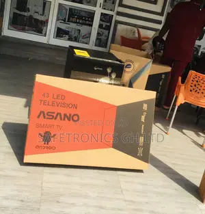 UHD Smart Black Electric 43 Inches Glossy LED Asano