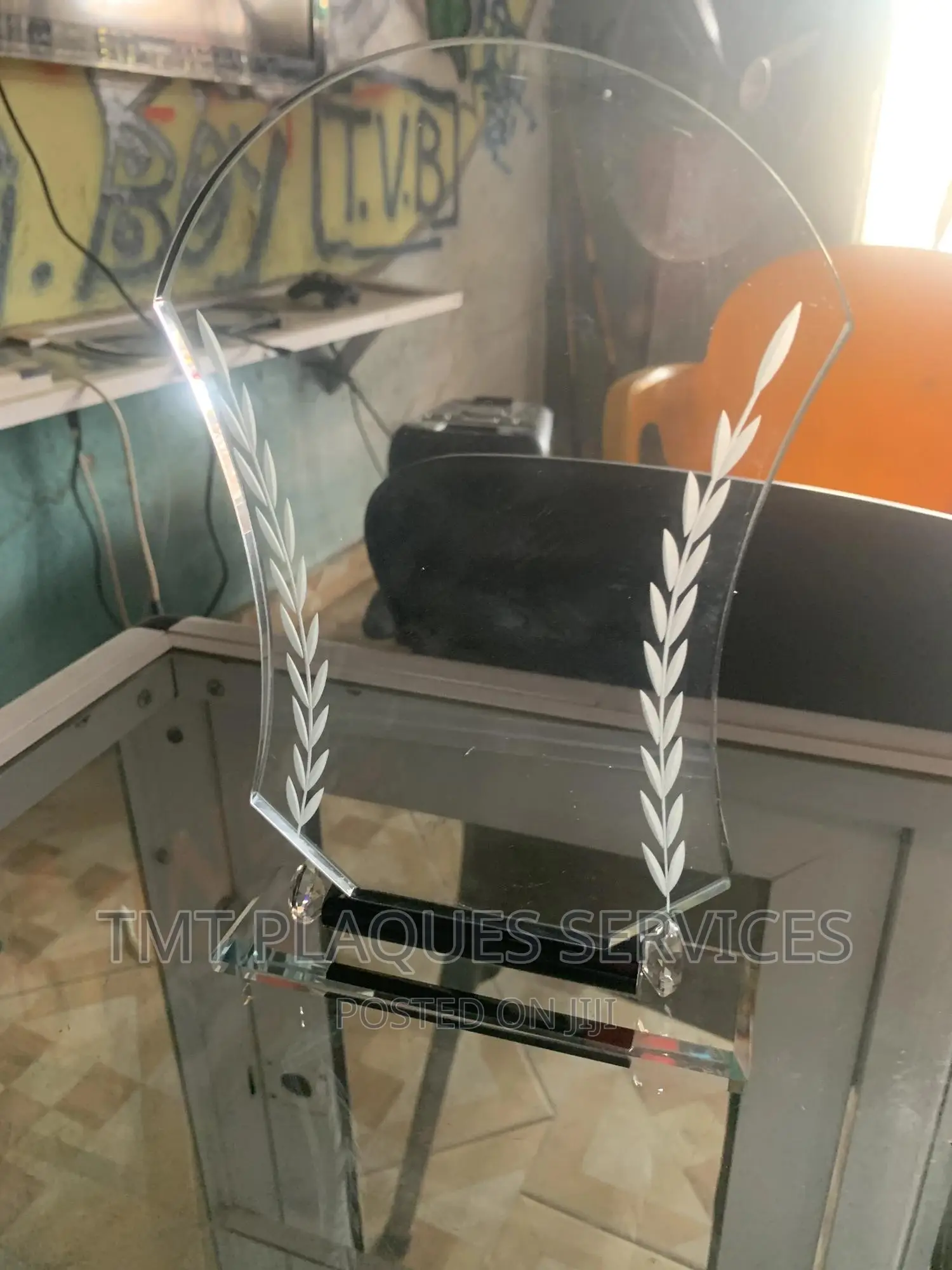 New Crystal Plaque for Your Awards Night