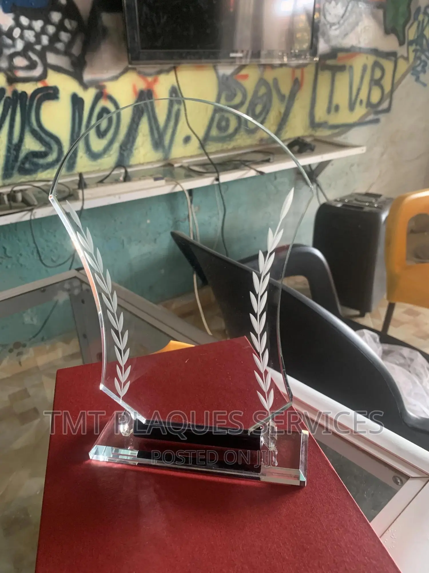 New Crystal Plaque for Your Awards Night