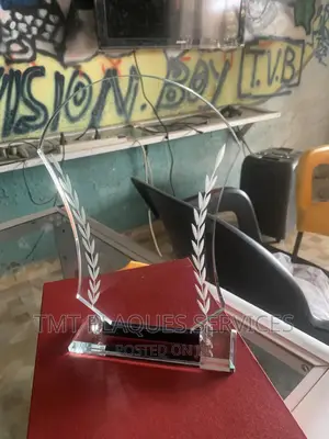 New Crystal Plaque for Your Awards Night