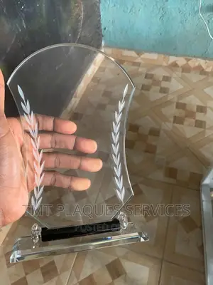 New Crystal Plaque for Your Awards Night