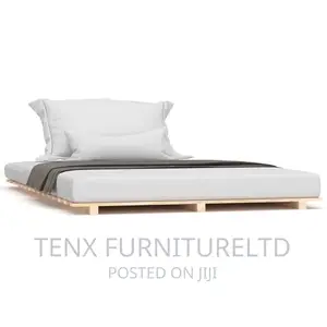 Bed Frame Double (Pine Wood)