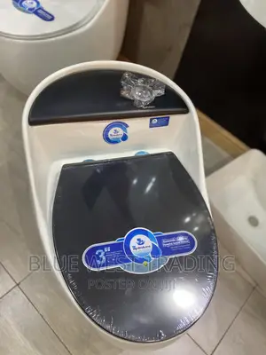 Egg Shaped Water Closet (BLACK AND WHITE)