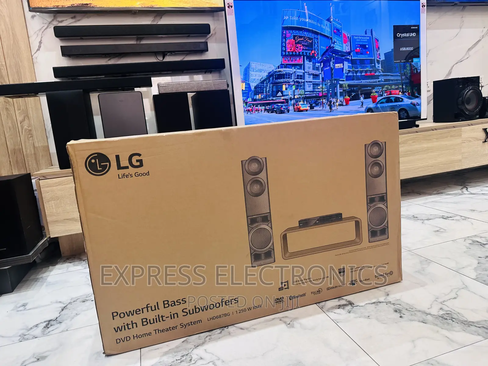 Powerful Sound Effects LHD 687 Home Theater Lg