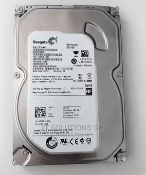 Seagate Barracuda 500gb HDD 16mb Cache Sata 6.0gb/S 7200rpm,