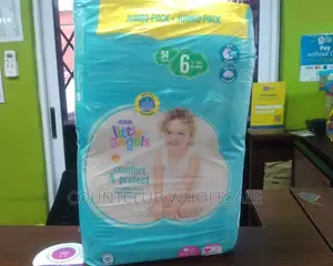 Angel Diapers Jumbo Pack Size6