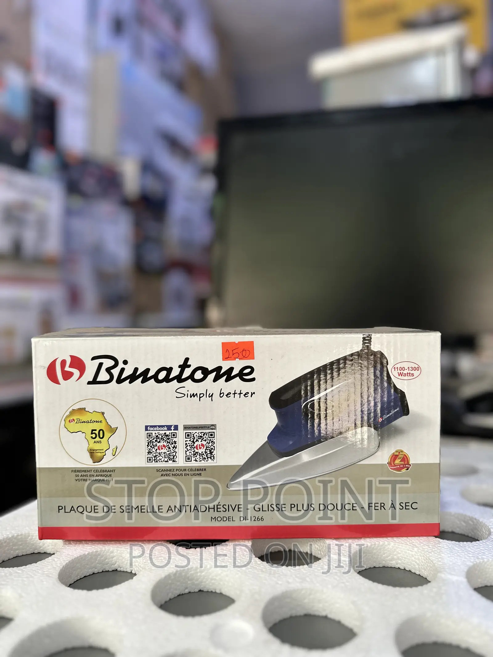 Binatone Non-Stick Dry Iron