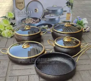 10 PCS Granite Coating Cookware Set